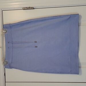 Etcetera beautiful blue A-line skirt